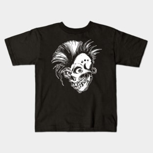 PUNK SKULL Kids T-Shirt